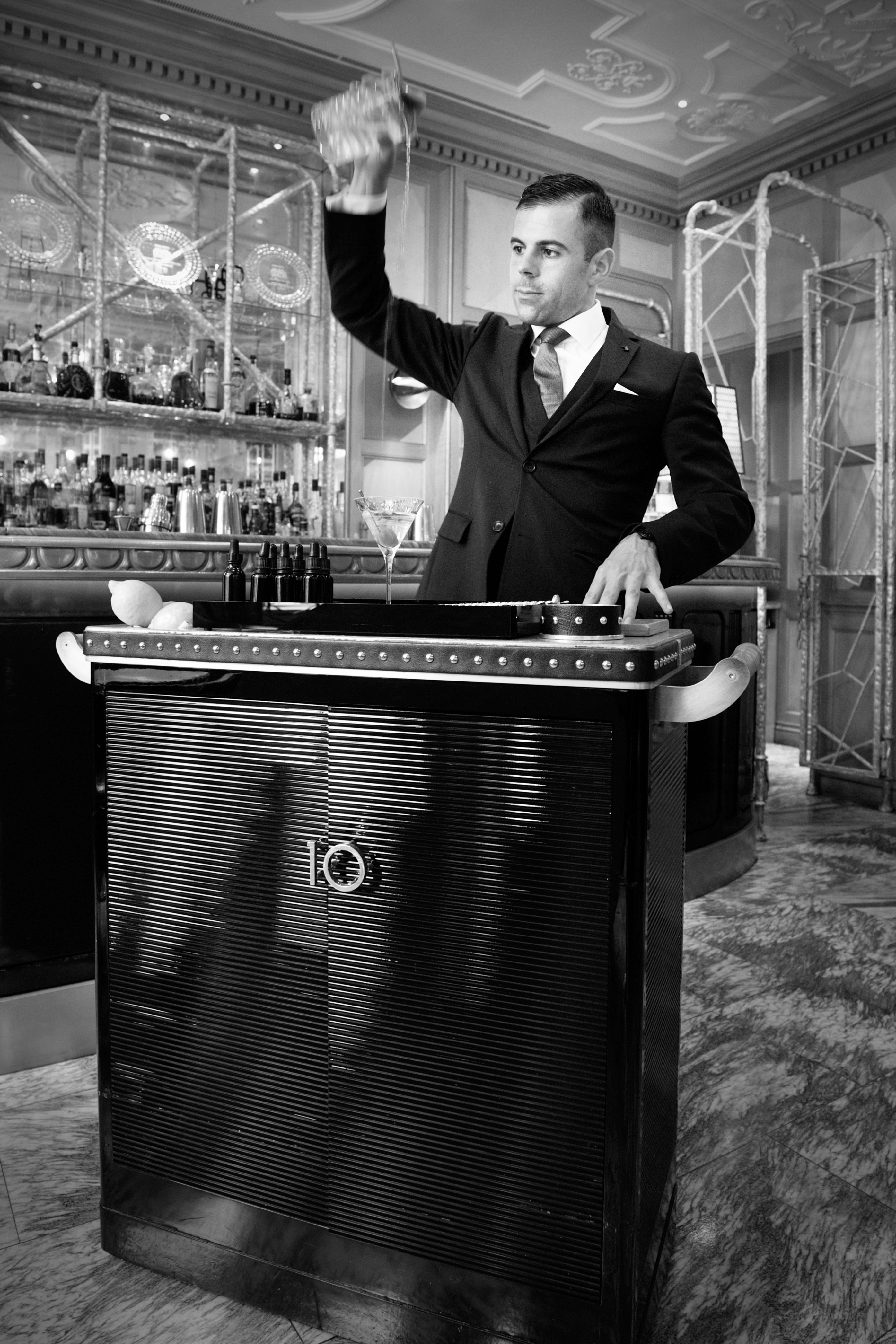 Agostino Perrone & Drinks at the Connaught Bar