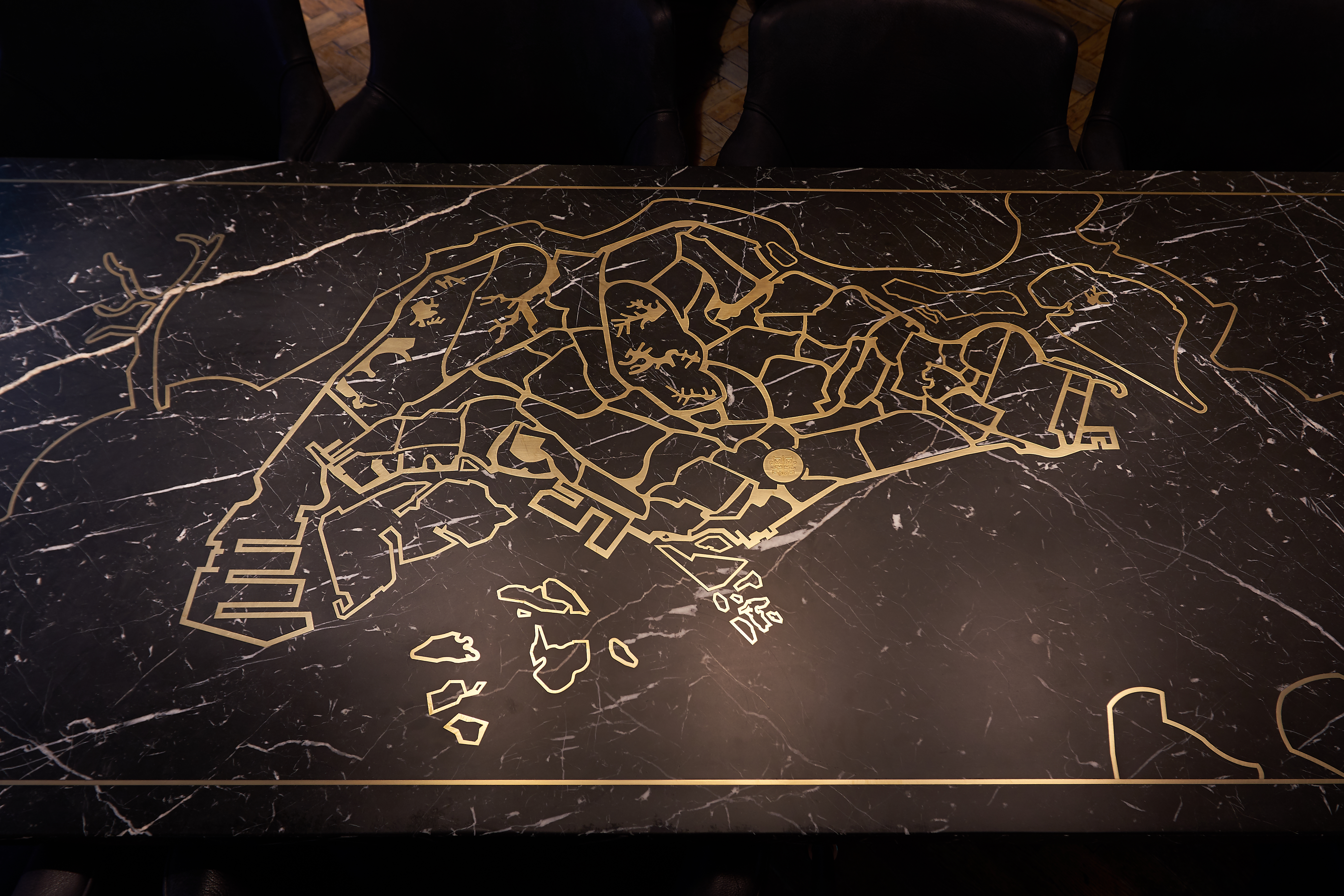 Singapore Map Table